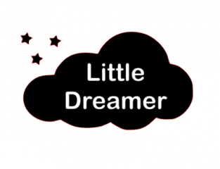 Applicatie wolk little dreamer van velours flock folie